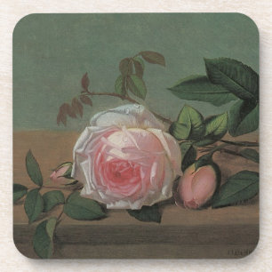 Dessous-de-verre Nature morte Fleurs sur un rebord par Otto Ottesen