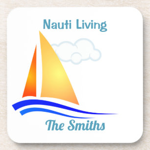 Dessous-de-verre Nauti Pense Nautique Voilier