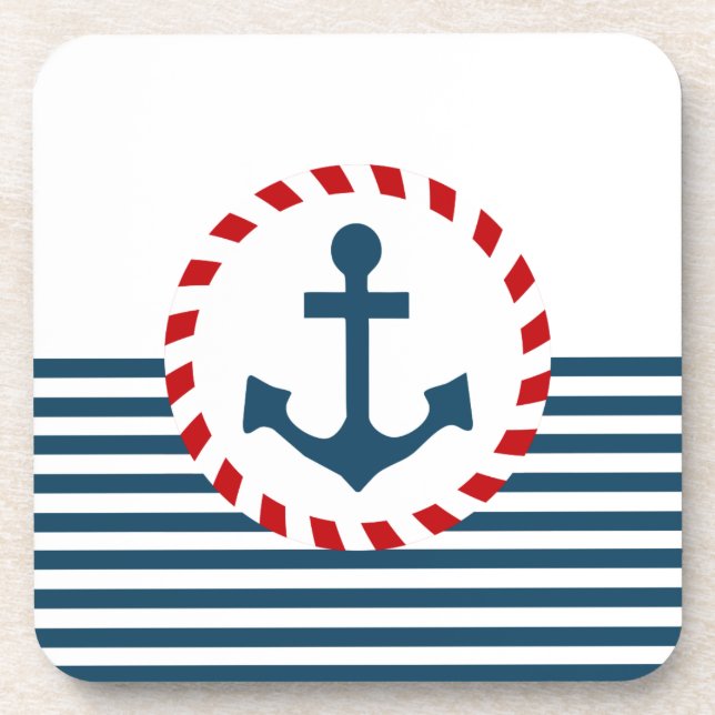 Dessous-de-verre Nautical design (Devant)