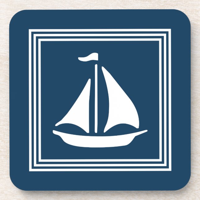 Dessous-de-verre Nautical design (Devant)