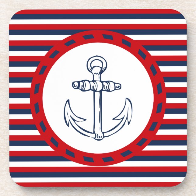 Dessous-de-verre Nautical design (Devant)