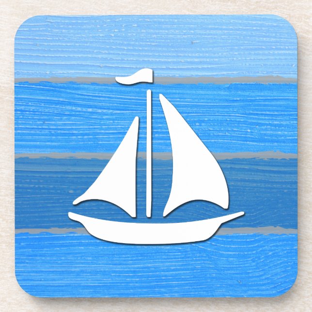 Dessous-de-verre Nautical themed design (Devant)