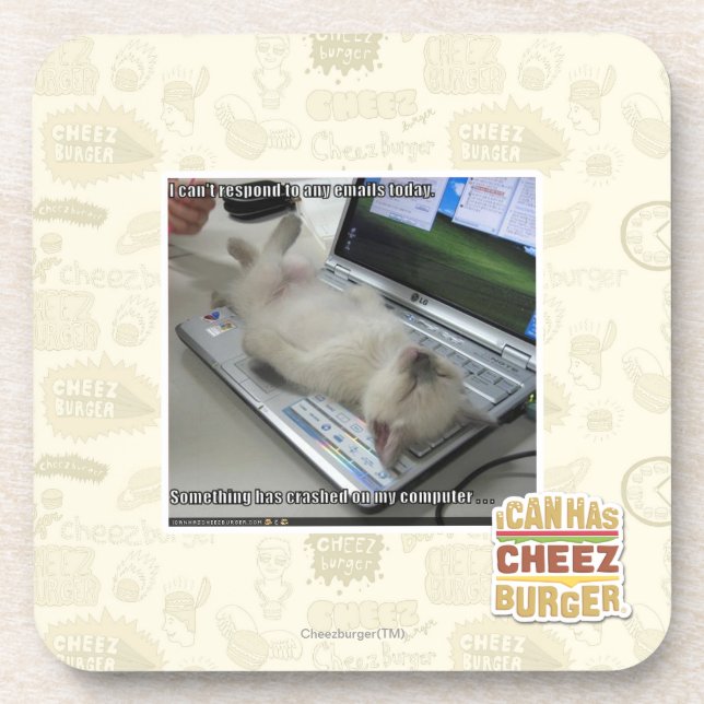 Dessous-de-verre Ne peut pas répondre (Devant)