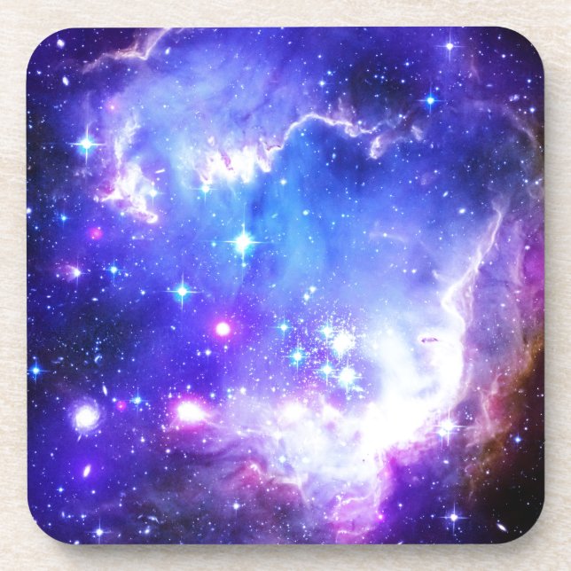 Dessous-de-verre Nebula bleue (Devant)