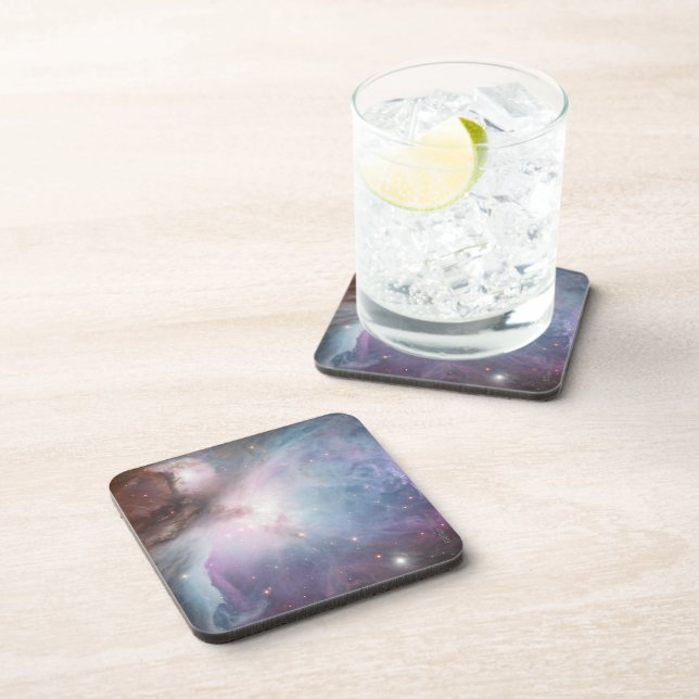 Dessous-de-verre Nébuleuse d'Orion Messier 78 Photo d'espace pastel (Côté Droit)