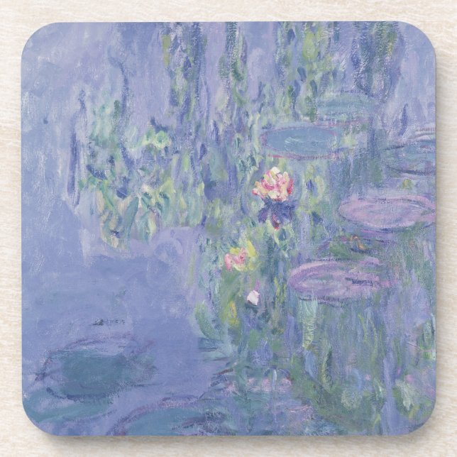 Dessous-de-verre Nénuphars de Claude Monet | (Devant)