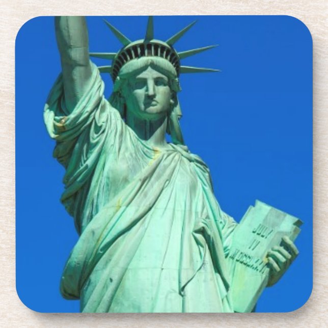 Dessous-de-verre New York, statue de la liberté (Devant)