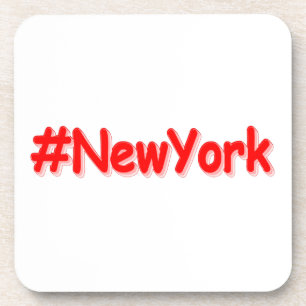 Dessous-de-verre "#NewYork" Joli design. Commandez dès maintenant