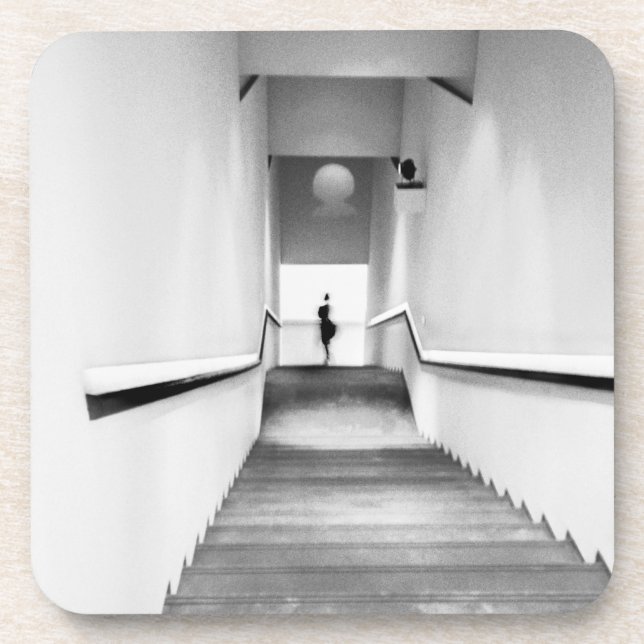 Dessous-de-verre Nice France, Escalier Musée d'Art Moderne (Devant)