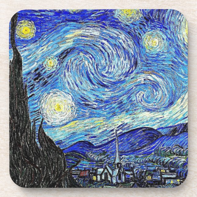 Dessous-de-verre Night Starry Night (Devant)
