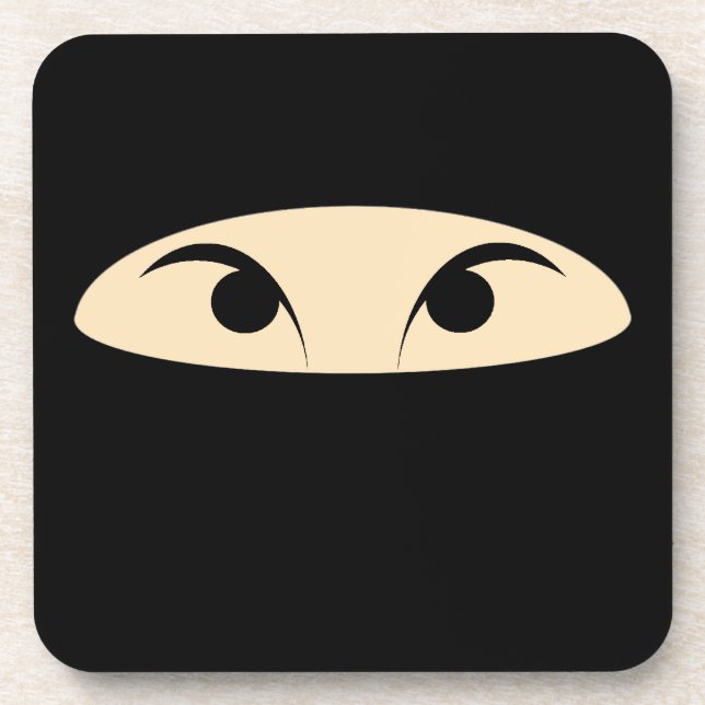Dessous-de-verre Ninja Face (Devant)