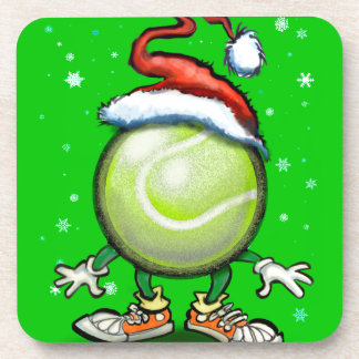 Dessous-de-verre Noël de tennis