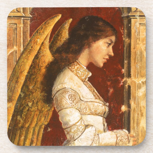 Dessous-de-verre Noël Fresco Angel (Devant)