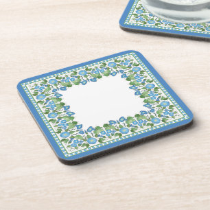 Dessous-de-verre Nostalgique Blue Morning Gloire Ensemble de Dessou
