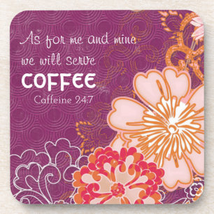 Dessous-de-verre Nous Serons Café Café Caféine 24:7 Dessous de verr