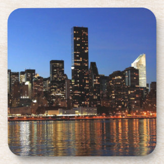 Dessous-de-verre NYC New York City Manhattan Nuit