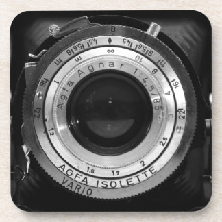 Dessous-de-verre Objectif de caméra vintage