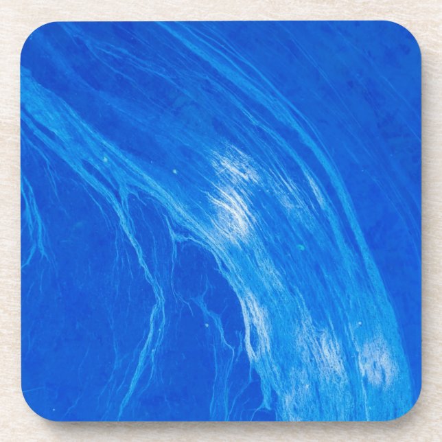 Dessous-de-verre Ocean Blue Waves Summer Time (Devant)
