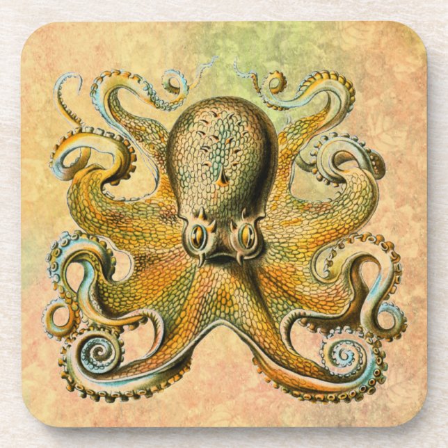Dessous de verre octopique (Devant)