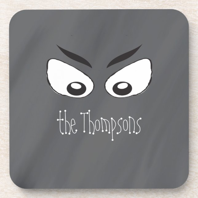 Dessous-de-verre Oeil Éffrayant effrayant (Devant)