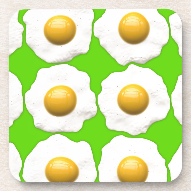 Dessous-de-verre oeufs verts (Devant)