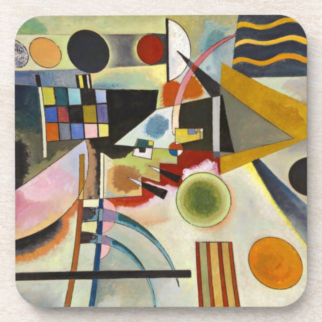 Dessous-de-verre Oeuvre Abstraite de Kandinsky (Devant)