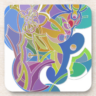 Dessous-de-verre Oeuvre Whimsical