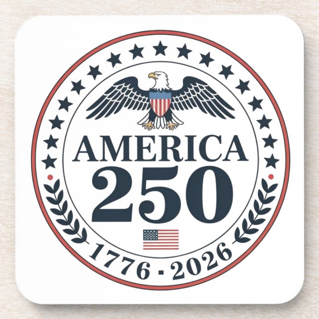 Dessous-de-verre Official America 250th Anniversary Commemorative (Devant)