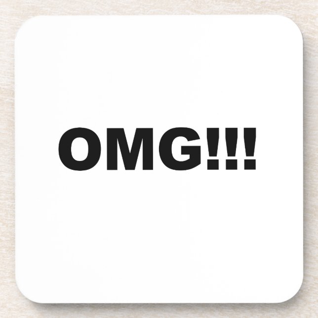 Dessous-de-verre Oh mon Dieu ! ! ! (Devant)