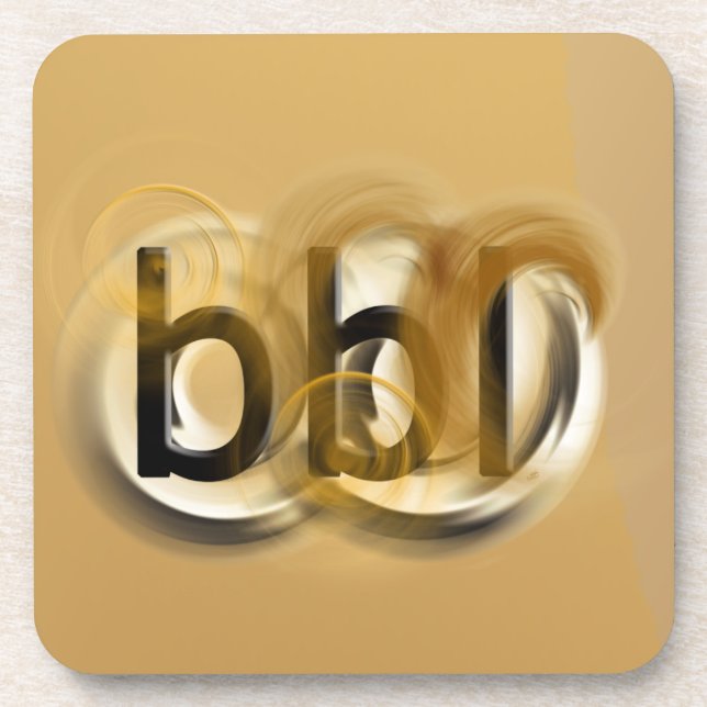 Dessous-de-verre Oh mon Dieu ! (Devant)