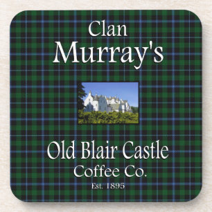 Dessous-de-verre Old Blair Castle Coffee Co de Clan Murray.