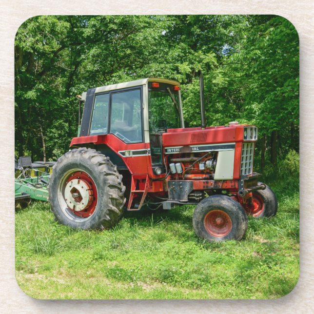 Dessous-de-verre Old International Tractor (Devant)