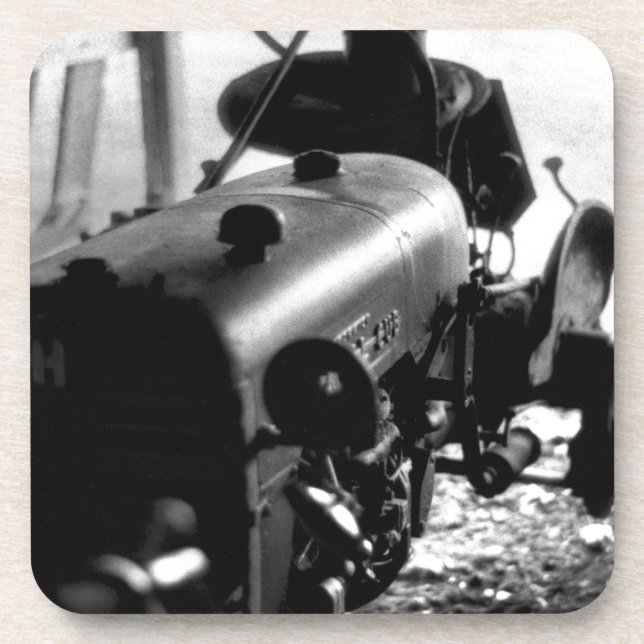 Dessous-de-verre Old Tractor (Devant)