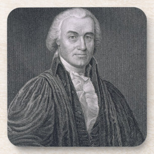 Dessous-de-verre Oliver Ellsworth, gravé par E. le Mackenzie