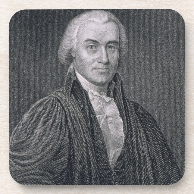 Dessous-de-verre Oliver Ellsworth, gravé par E. le Mackenzie (Devant)