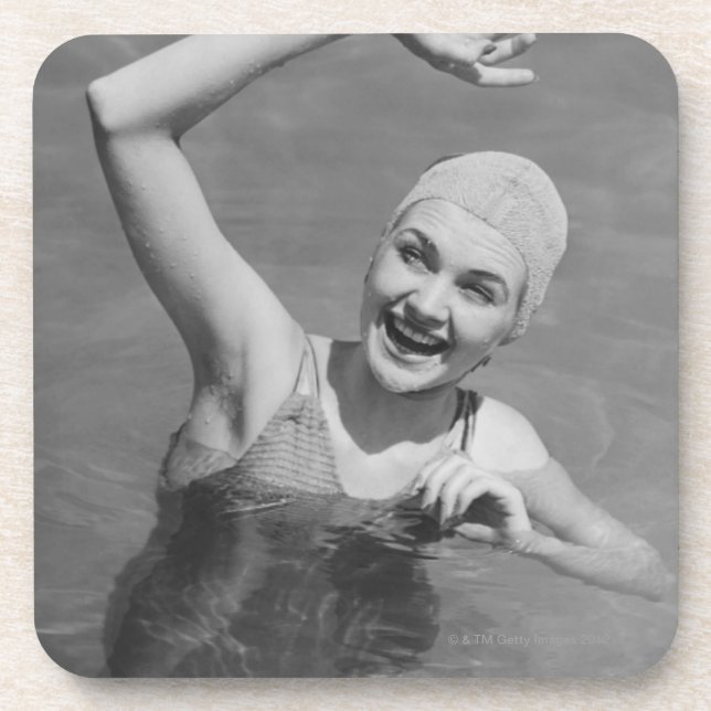 Dessous-de-verre Ondulation de femme (Devant)