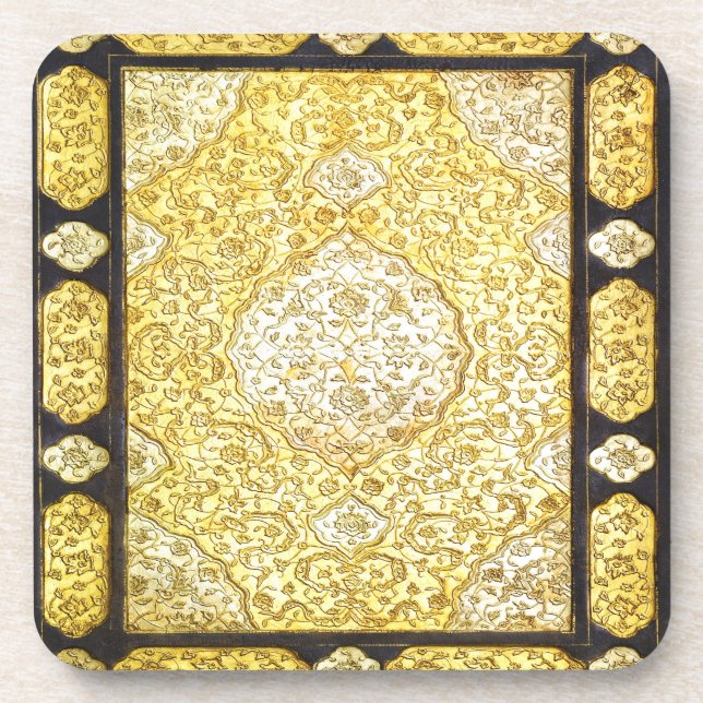Dessous-de-verre Or sacré tombé (Devant)
