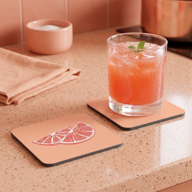 Dessous-de-verre Orange (Créateur téléchargé)