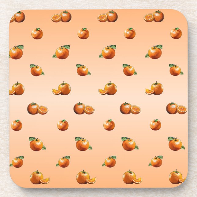 Dessous-de-verre Orange (Devant)