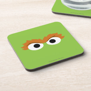 Dessous-de-verre Oscar the Grouch Big Face