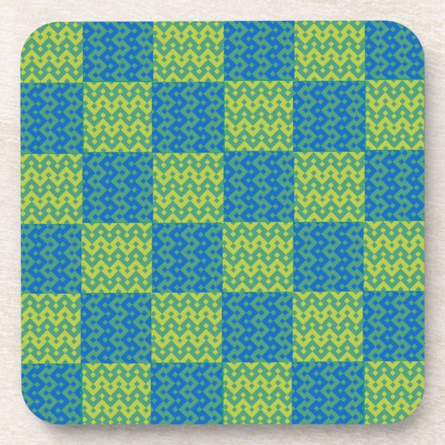 Dessous de verre ou set de table en liège, motifs  (Devant)