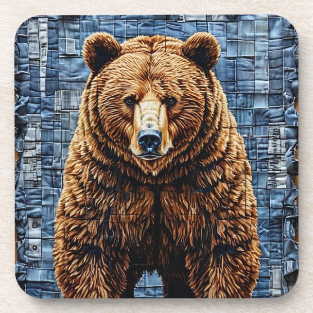 Dessous-de-verre Ours grizzly (Devant)
