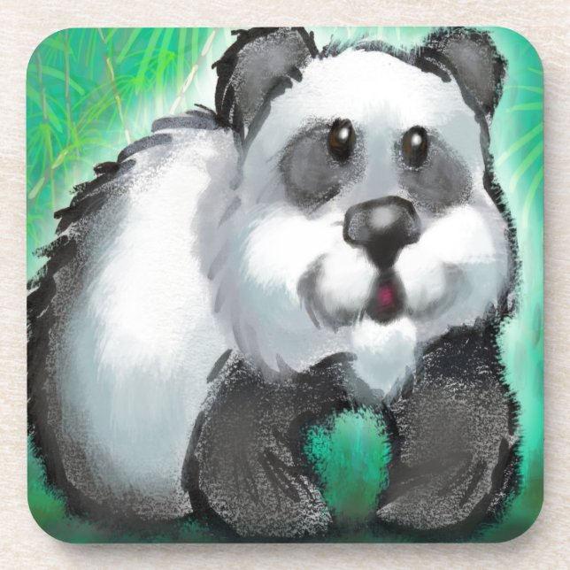 Dessous-de-verre Ours Panda (Devant)
