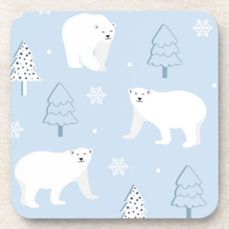 Dessous-de-verre Ours polaires mignons