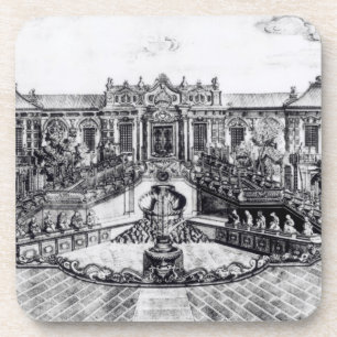 Dessous-de-verre Palais du calme de la mer et de l'horloge d'eau,