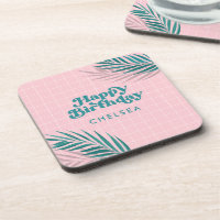 Palm Springs Pink Pool Party Anniversaire