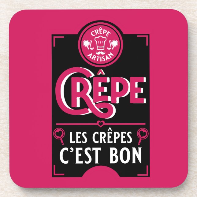 Dessous-de-verre Pancakes français (Devant)