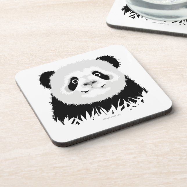 Dessous-de-verre Panda Bear Beverage Coaster (Côté gauche)