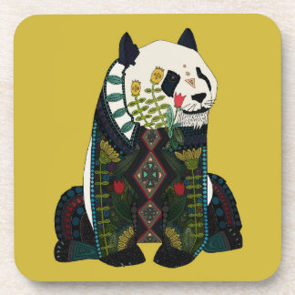 Dessous-de-verre panda ocre
