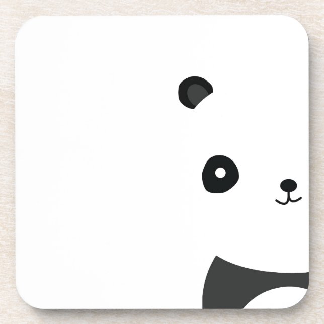 Dessous-de-verre Panda paisible (Devant)